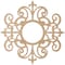 Ekena Millwork Dijon Wood Fretwork Pierced Ceiling Medallion, Alder, 32"OD x 10 3/8"ID x 1/4"T CMWP32X32X0250DIAL - alternate 3